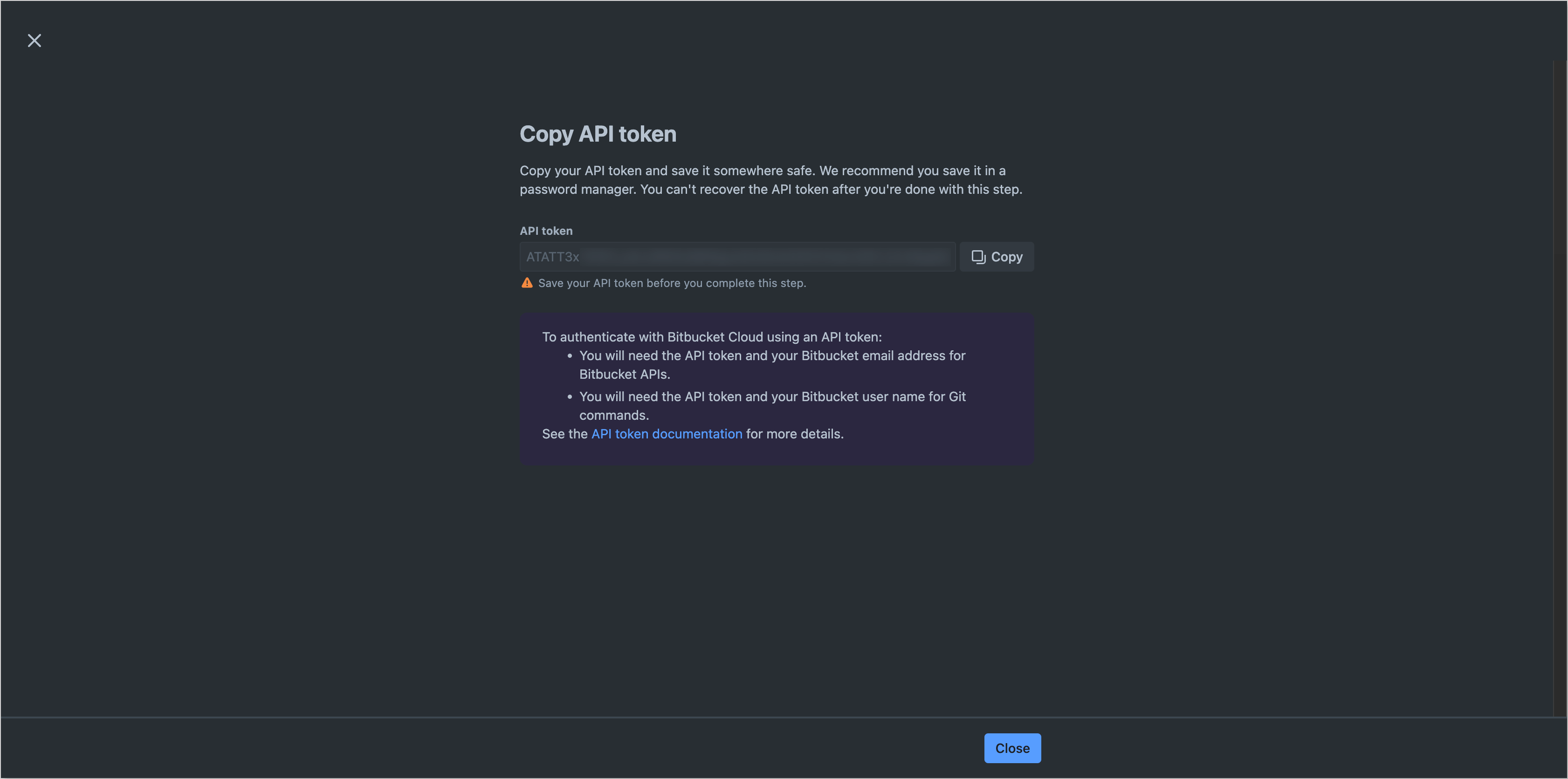 Copy token Copy token