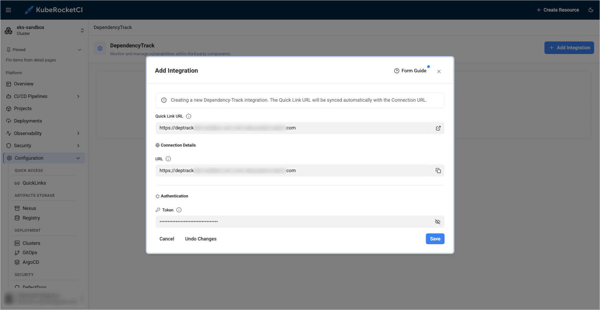 Dependency-Track update manual secret Dependency-Track update manual secret