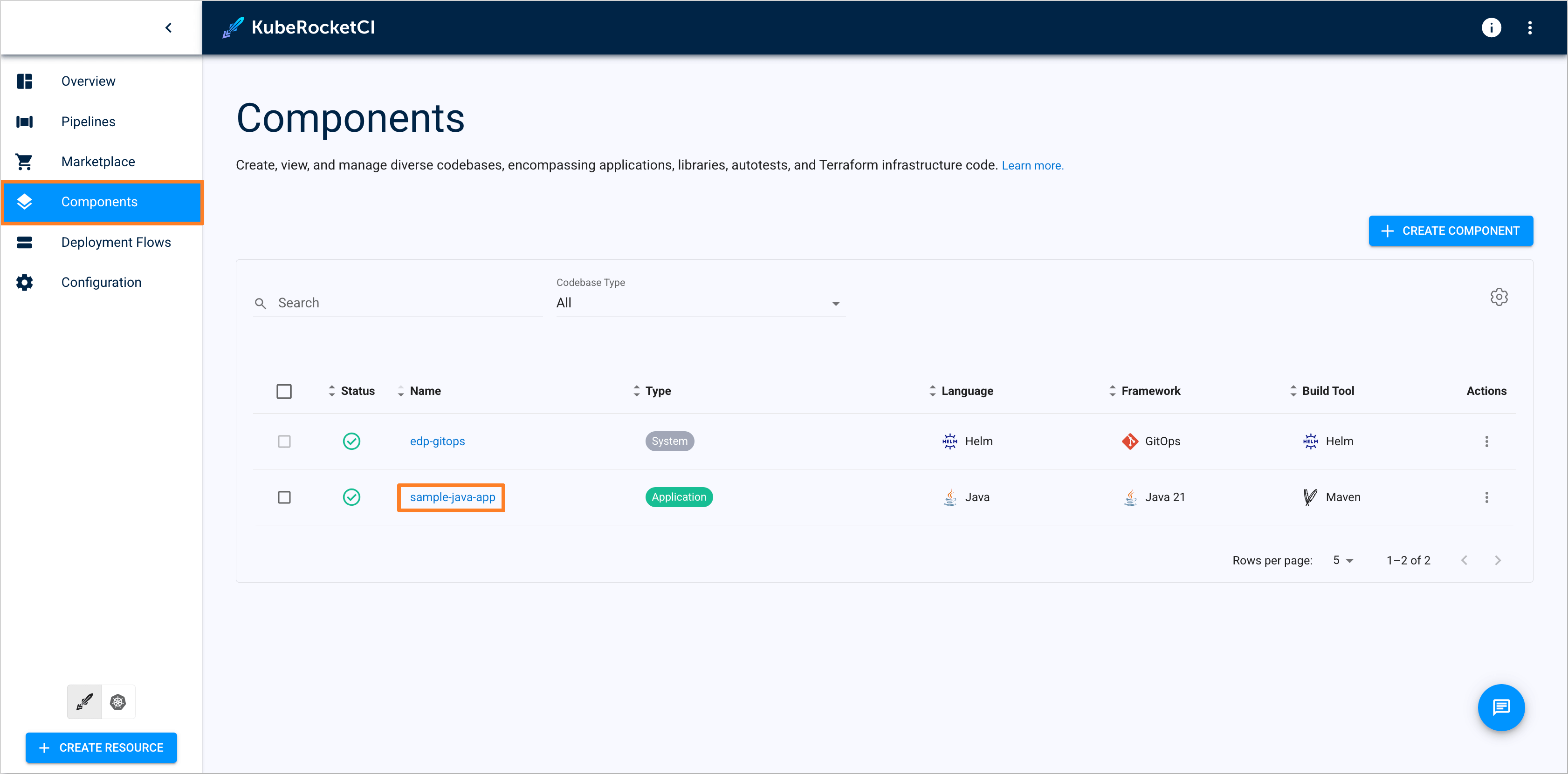 KubeRocketCI Portal Components KubeRocketCI Portal Components