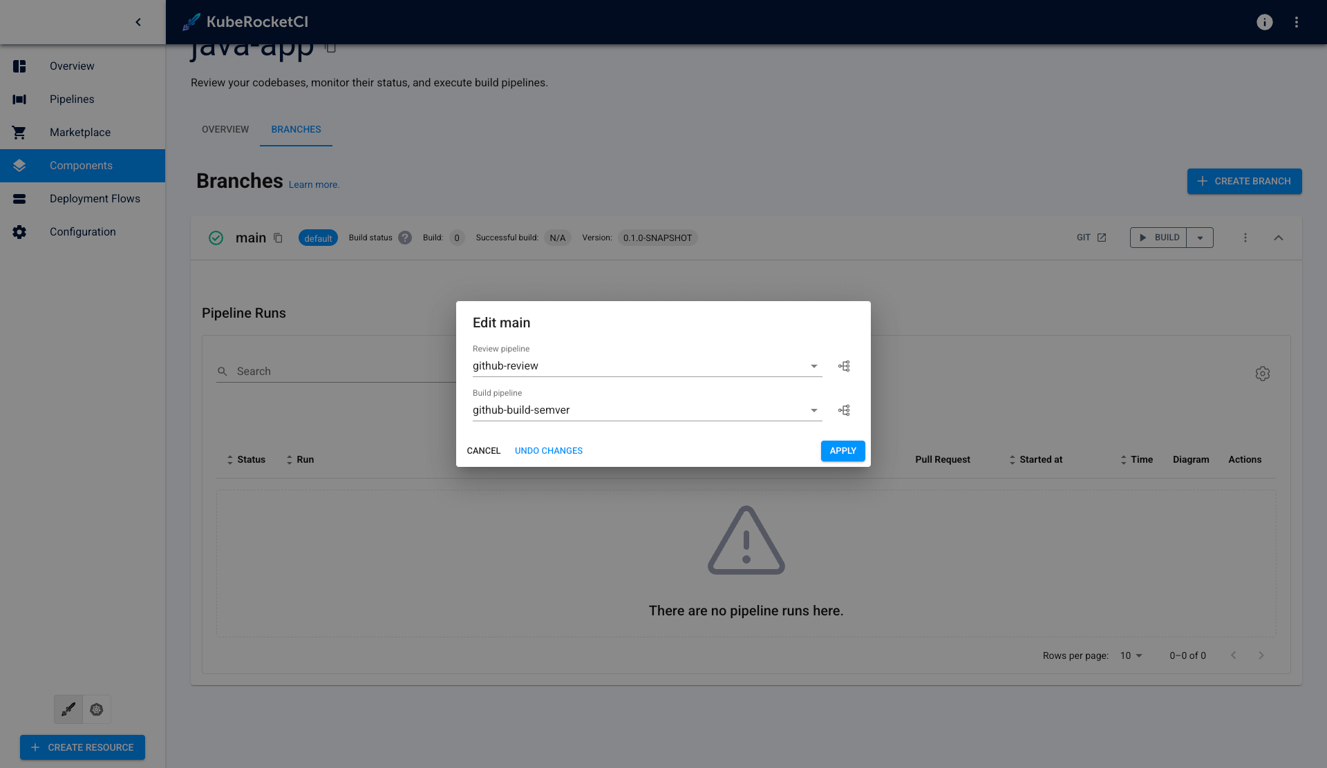 Select Pipeline