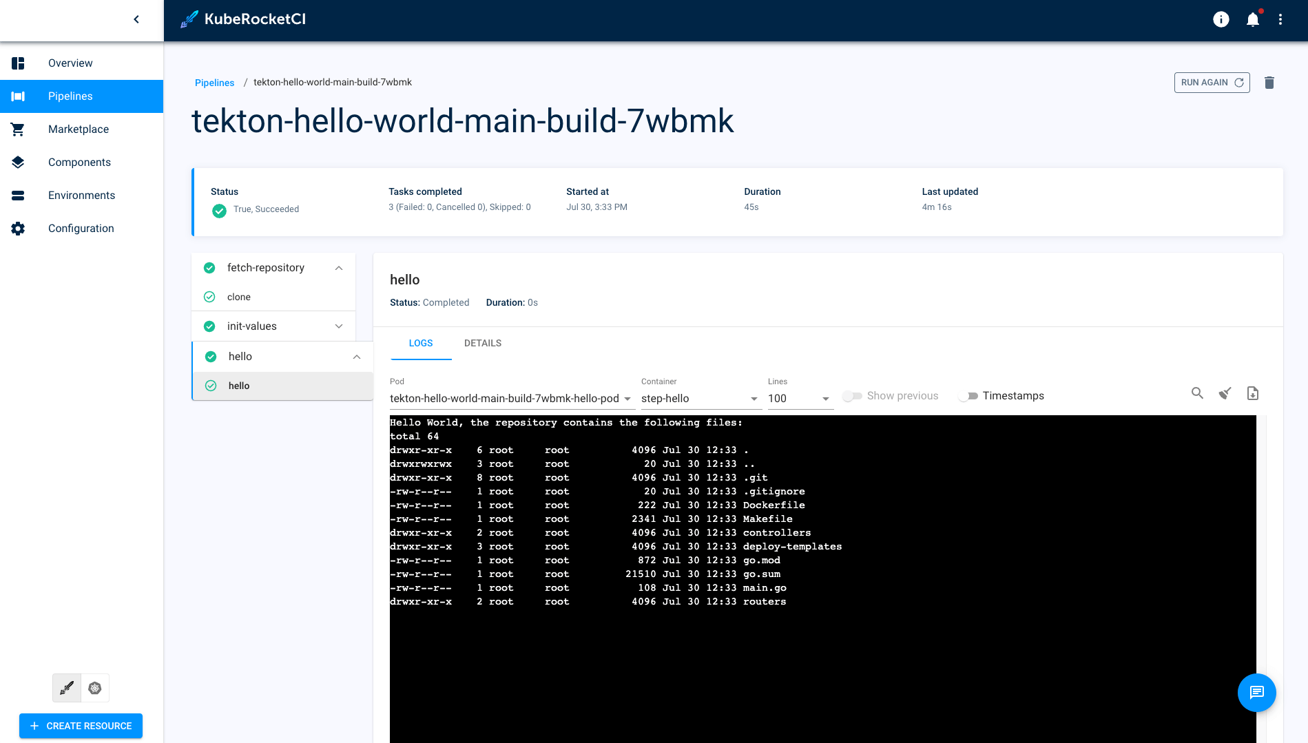 Explore Build Pipeline Explore Build Pipeline
